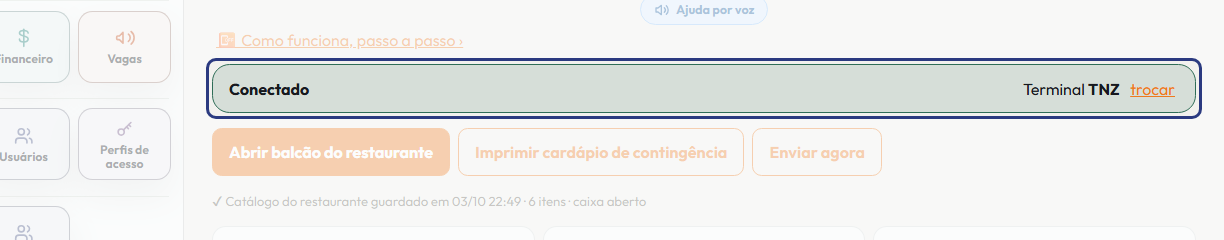 A tela do +Freela com o ponto de que o passo 2 fala em destaque