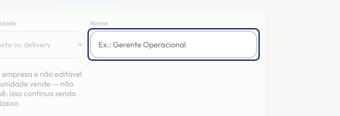 A tela do +Freela com o ponto de que o passo 2 fala em destaque