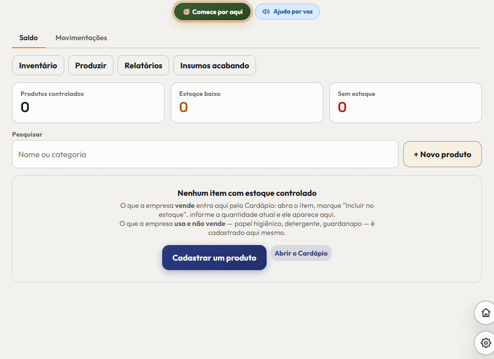 A tela do +Freela de que este passo fala, inteira