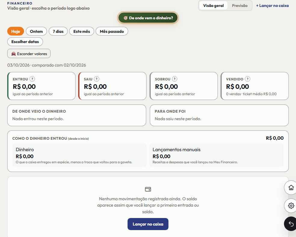 A tela do +Freela de que este passo fala, inteira