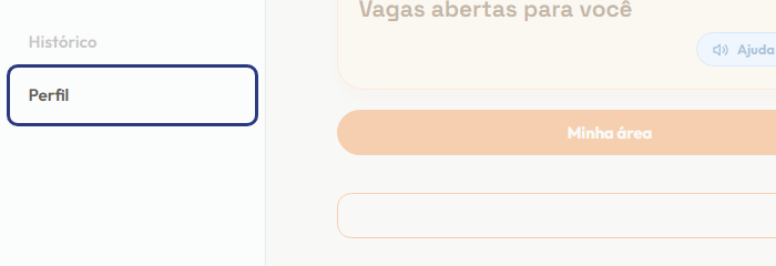 A tela do +Freela com o ponto de que o passo 6 fala em destaque