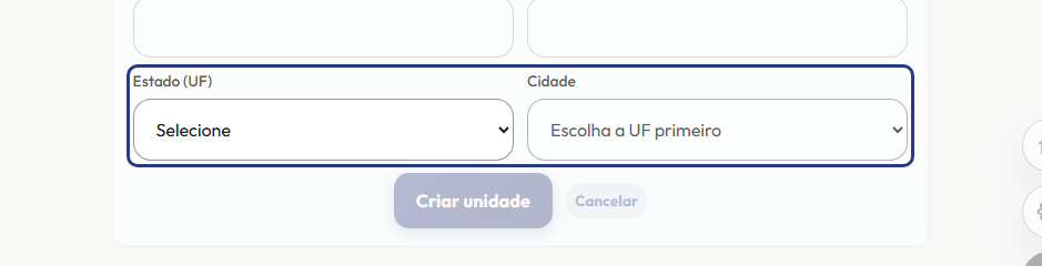 A tela do +Freela com o ponto de que o passo 8 fala em destaque