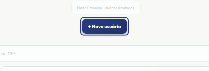 A tela do +Freela com o ponto de que o passo 3 fala em destaque