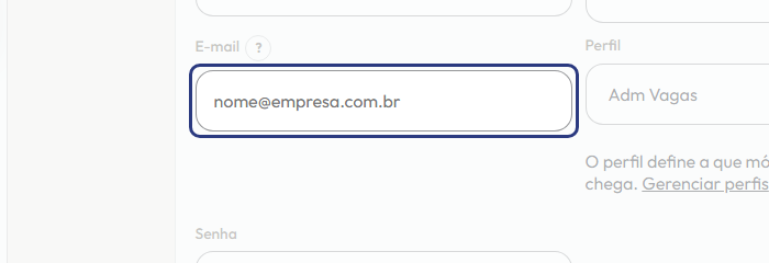 A tela do +Freela com o ponto de que o passo 7 fala em destaque